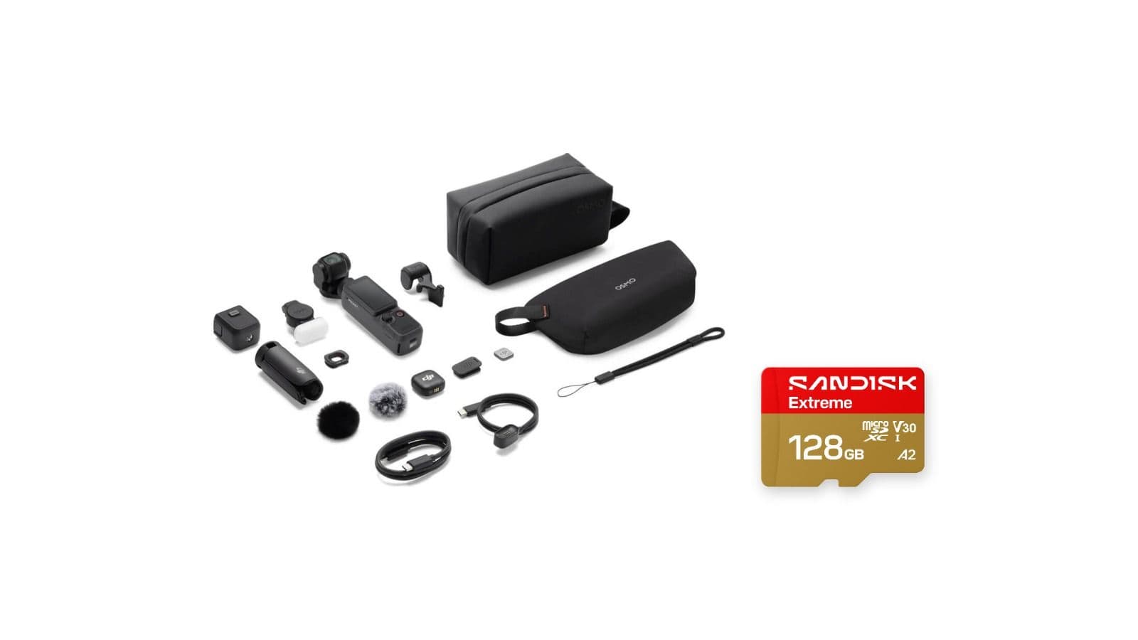 DJI Osmo Pocket 4 クリエイターコンボ(microSD 128GB付き)
